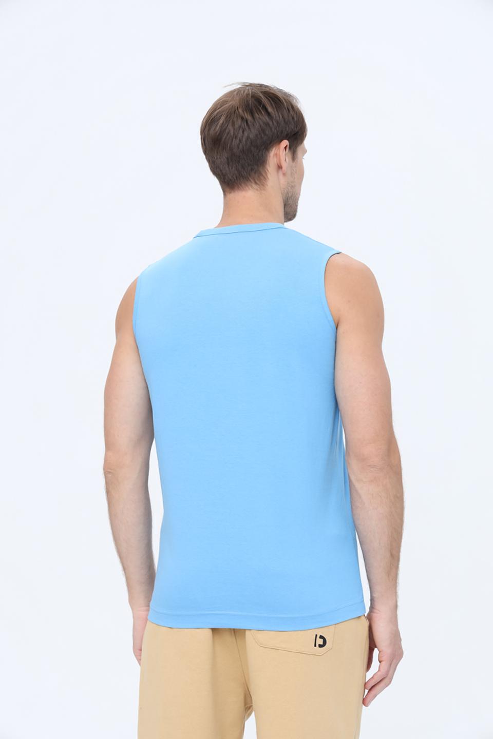 Футболка-майка Tom Tailor голубая