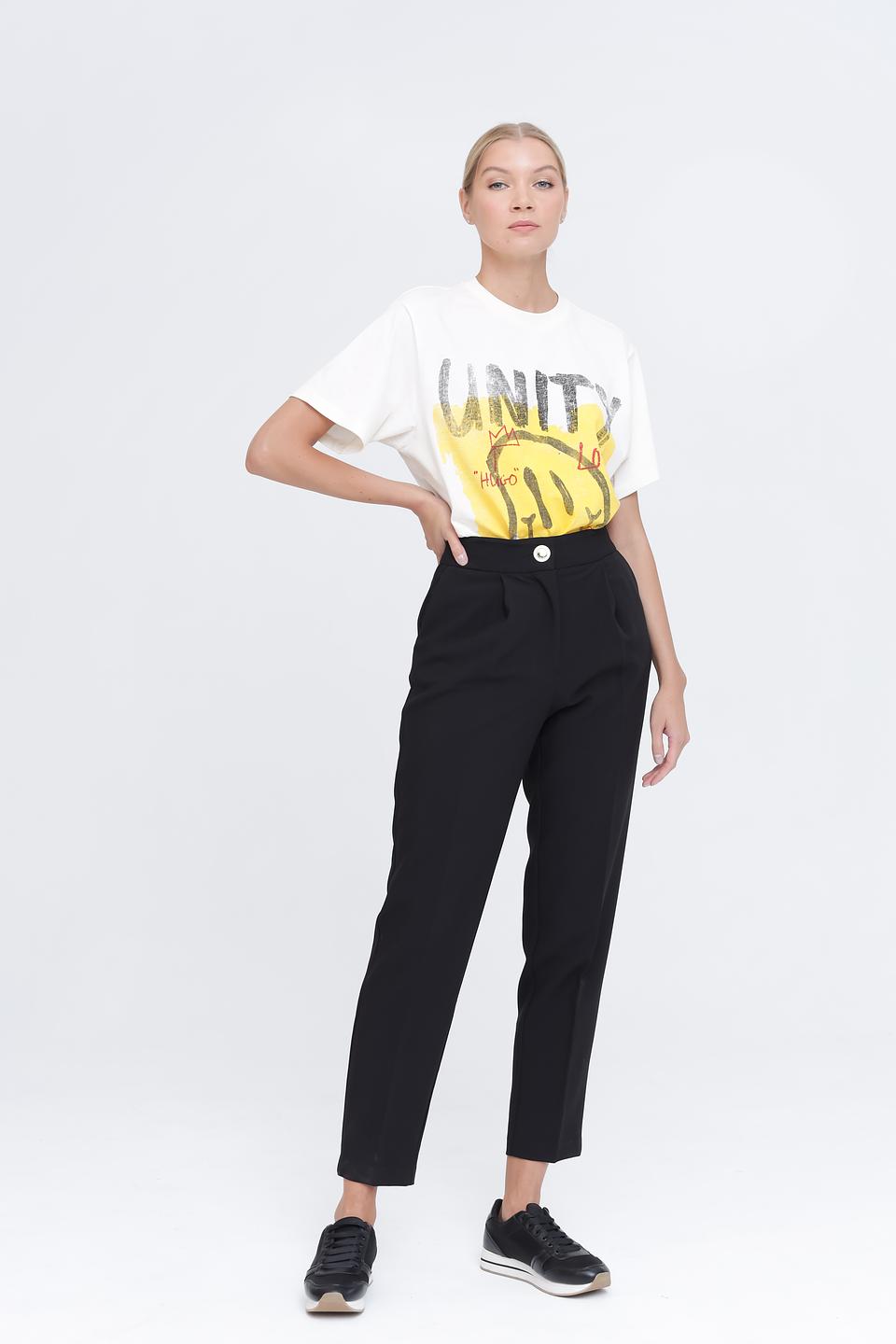 Брюки Marciano чёрные прямые