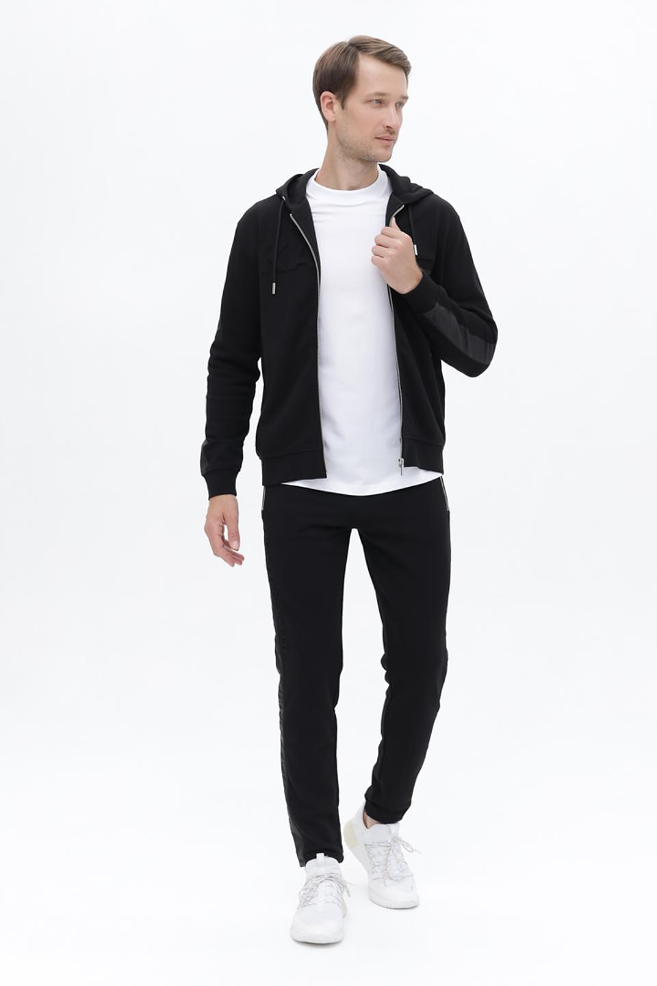 Кардиган на молнии Karl Lagerfeld чёрный