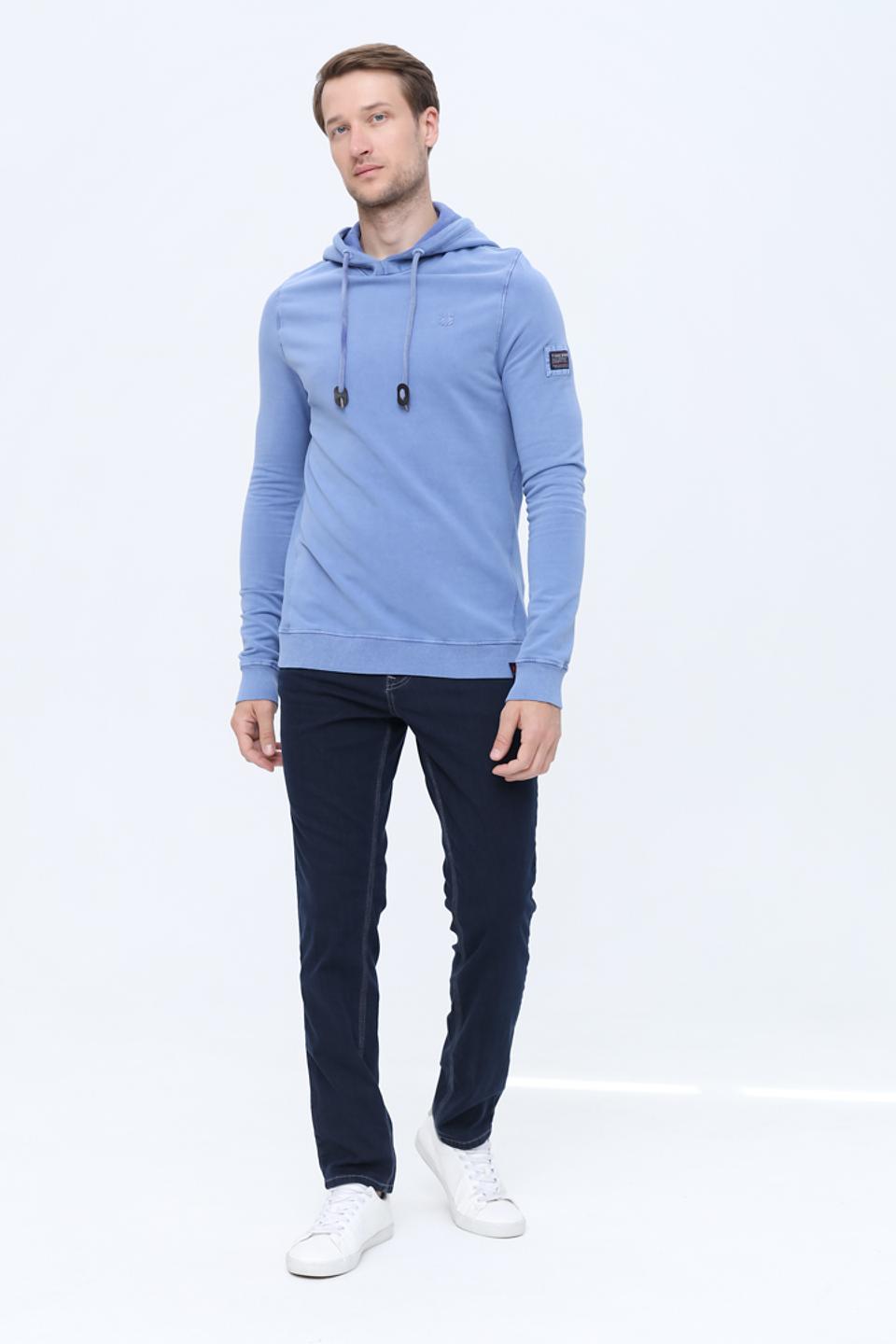 Худи Time Zone голубой
