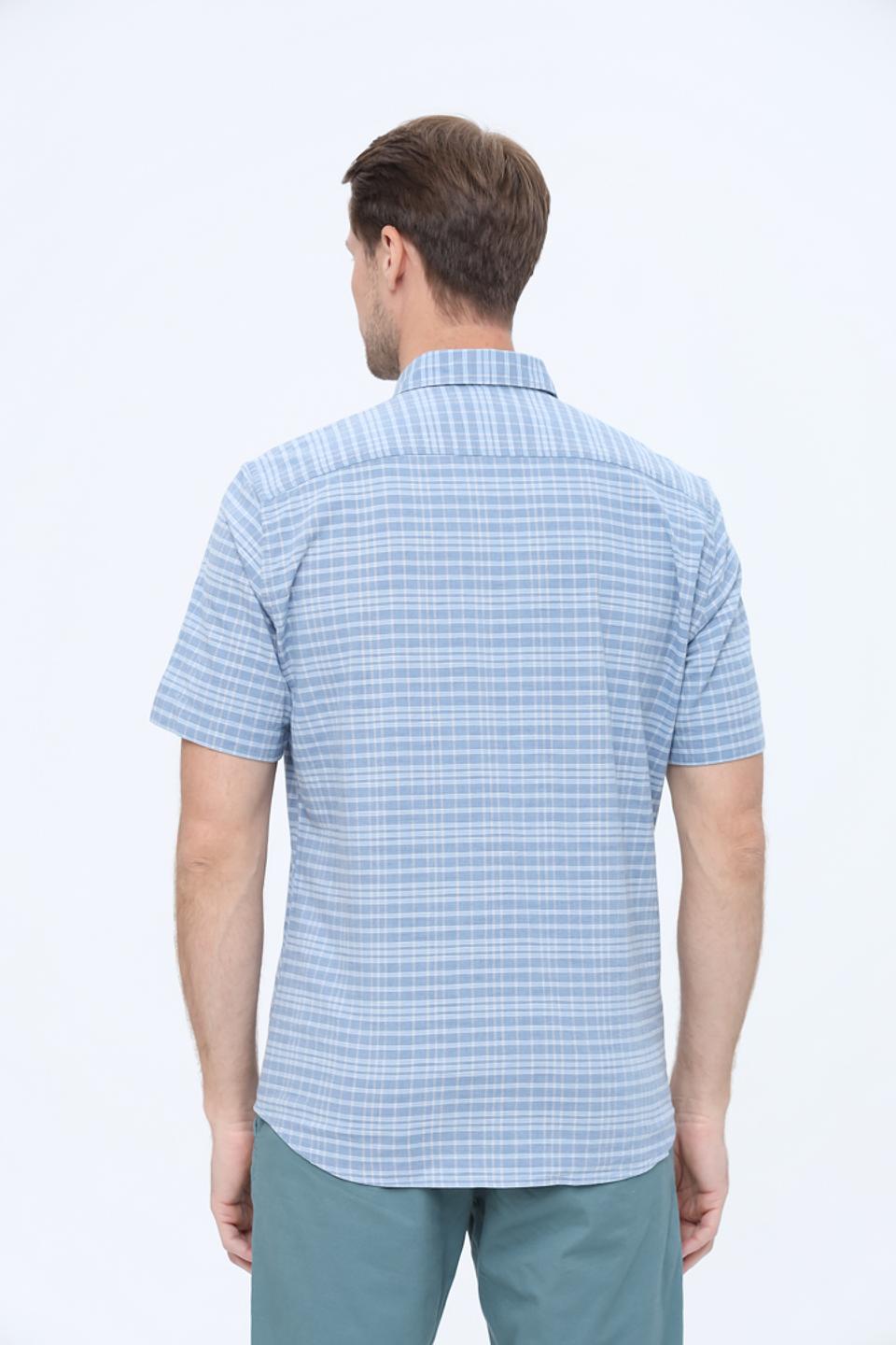 Рубашка кр Pierre Cardin в клетку