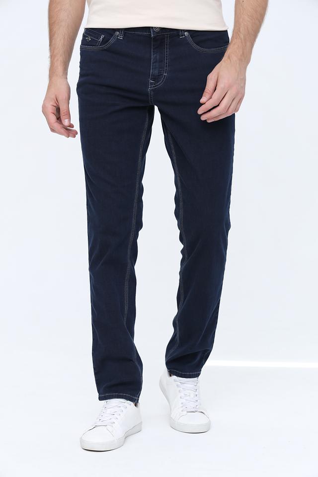Джинсы Paddoks с контрастной строчкой синие
