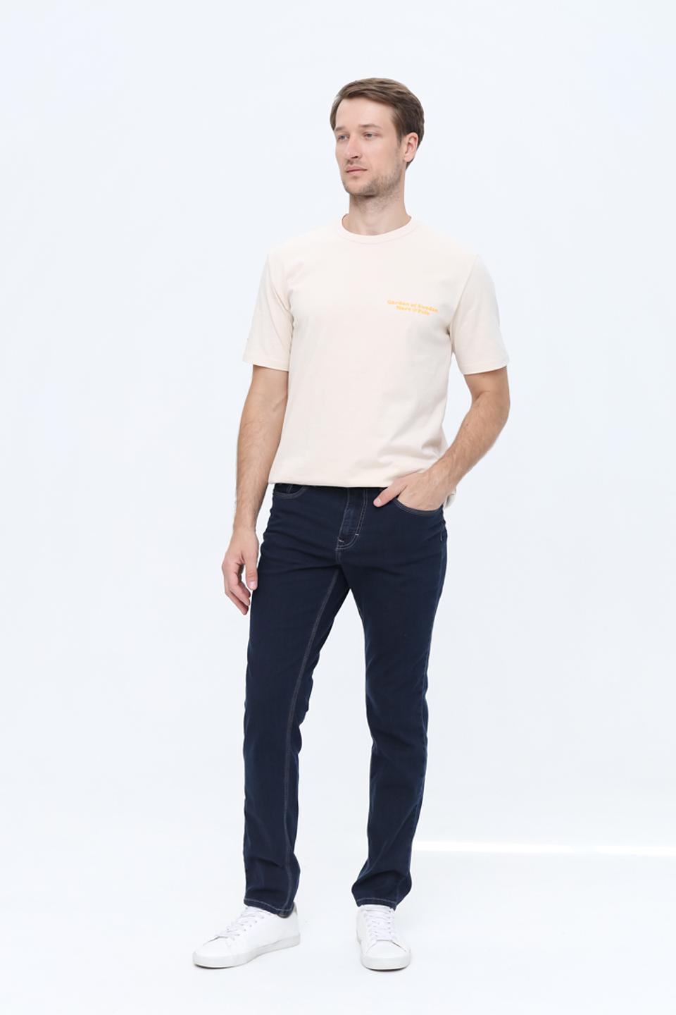 Джинсы Paddoks с контрастной строчкой синие