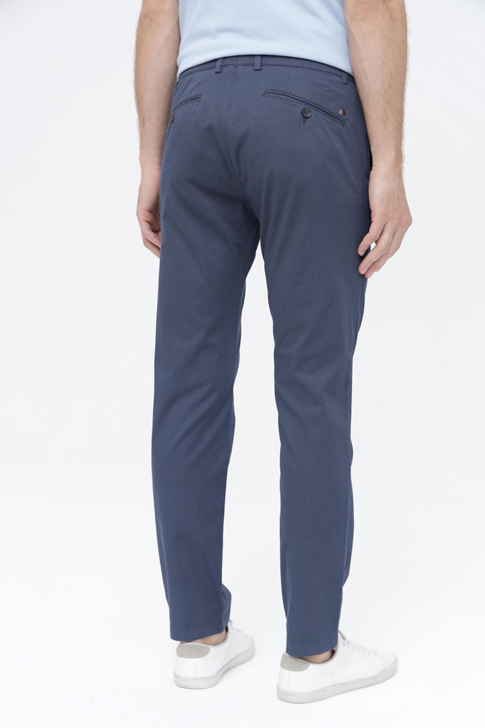 Брюки Bugatti синие slim fit