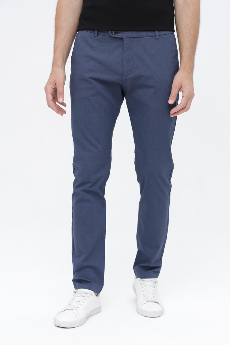 Брюки Bugatti синие slim fit