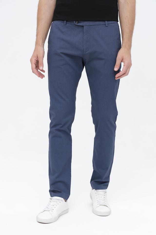 Брюки Bugatti синие slim fit