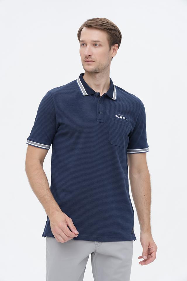 Поло Casa Moda men темно-синее