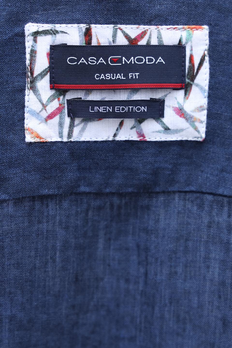 Рубашка Casa Moda men синяя лён