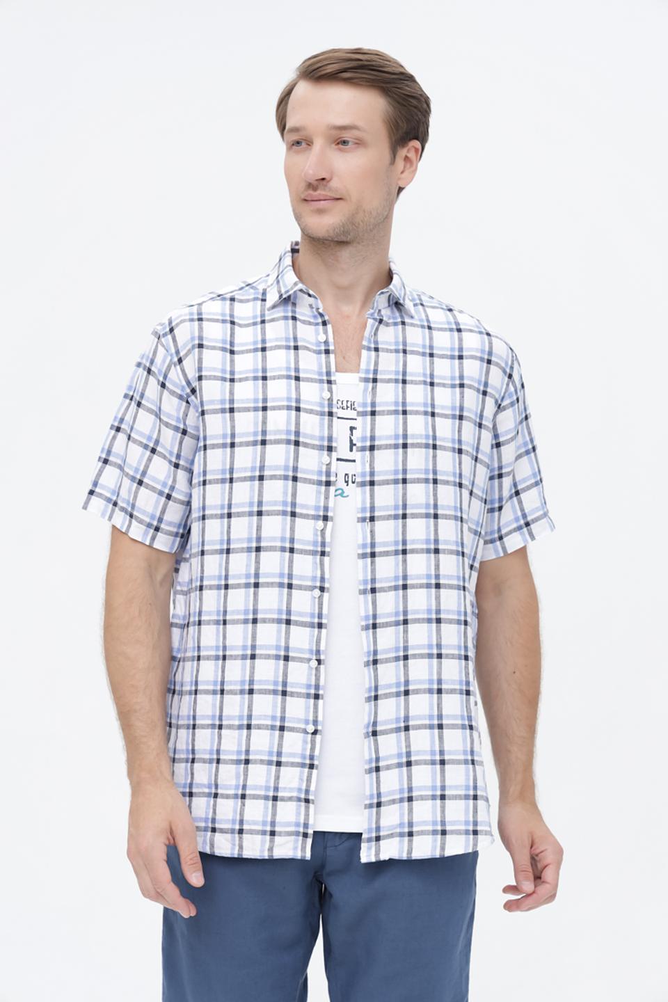 Рубашка кр Seidensticker в клетку