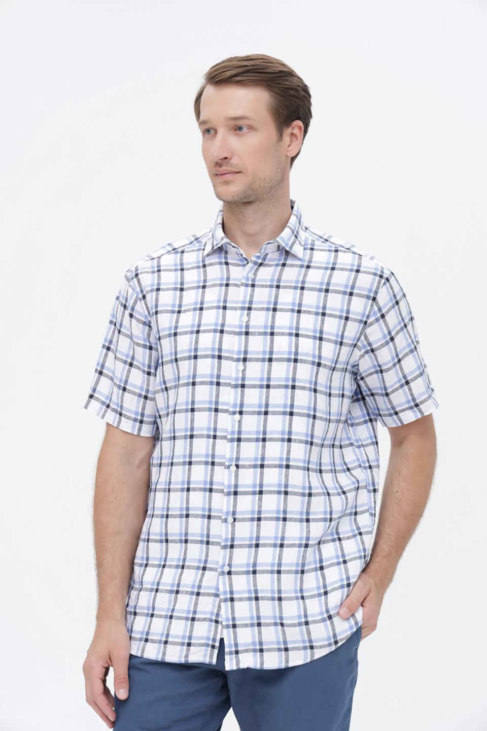 Рубашка кр Seidensticker в клетку