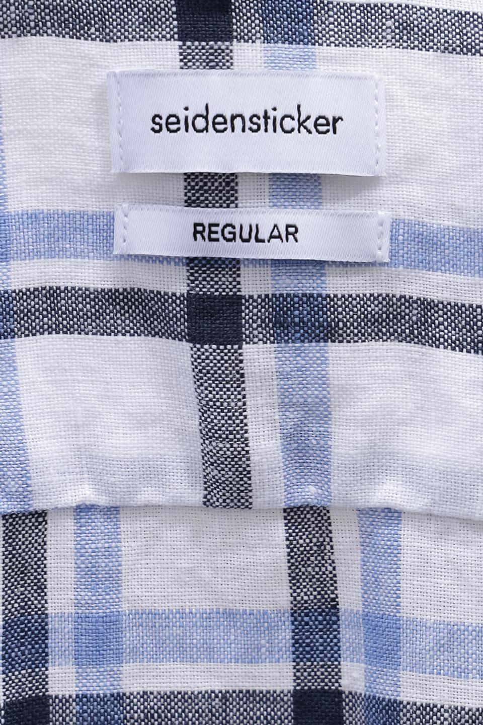 Рубашка кр Seidensticker в клетку