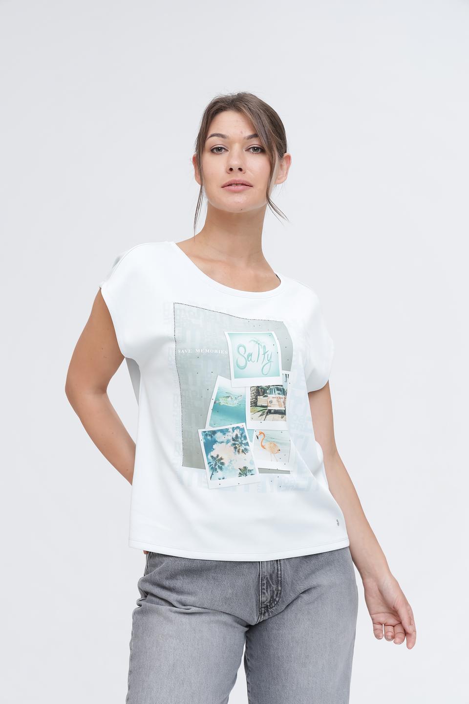 Футболка Monari с принтом