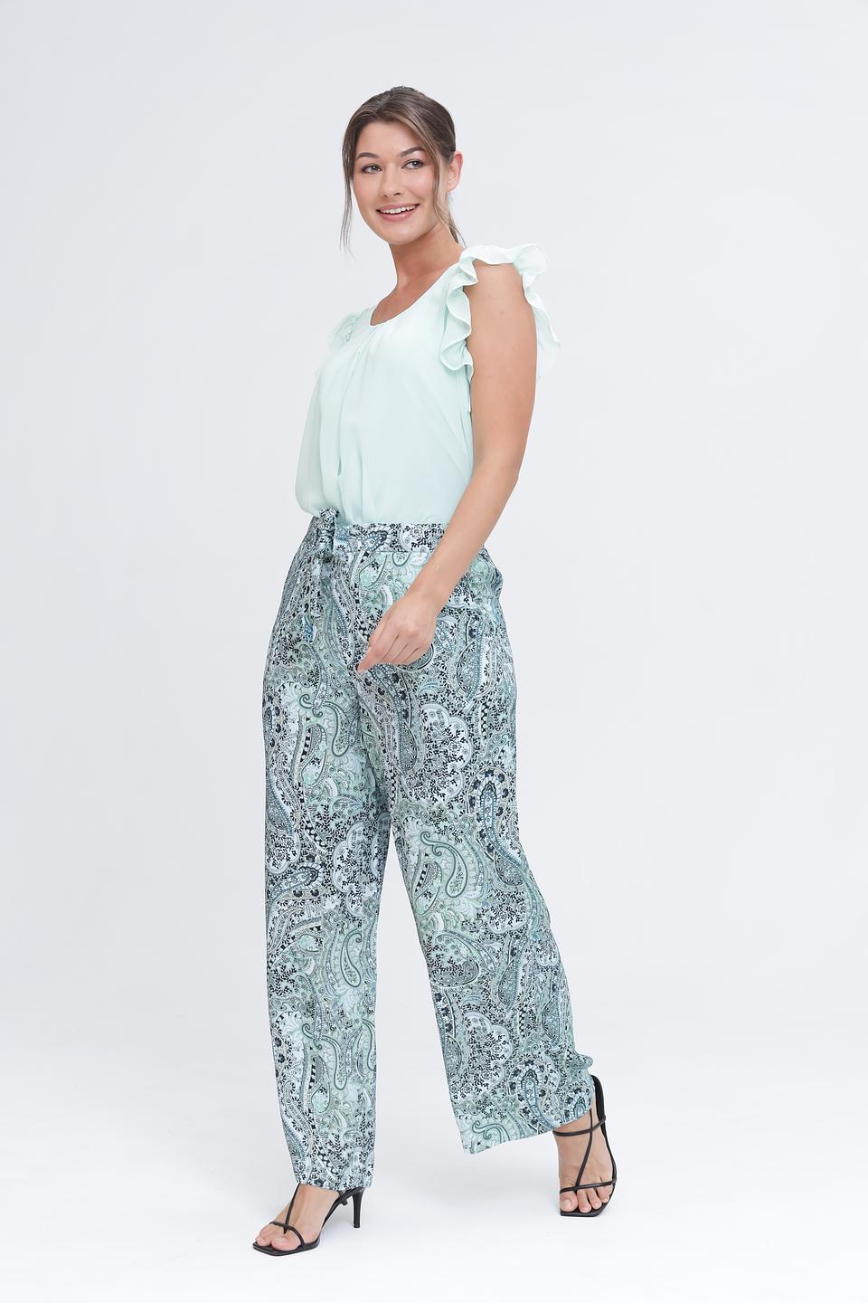 Брюки Monari с принтом пейсли