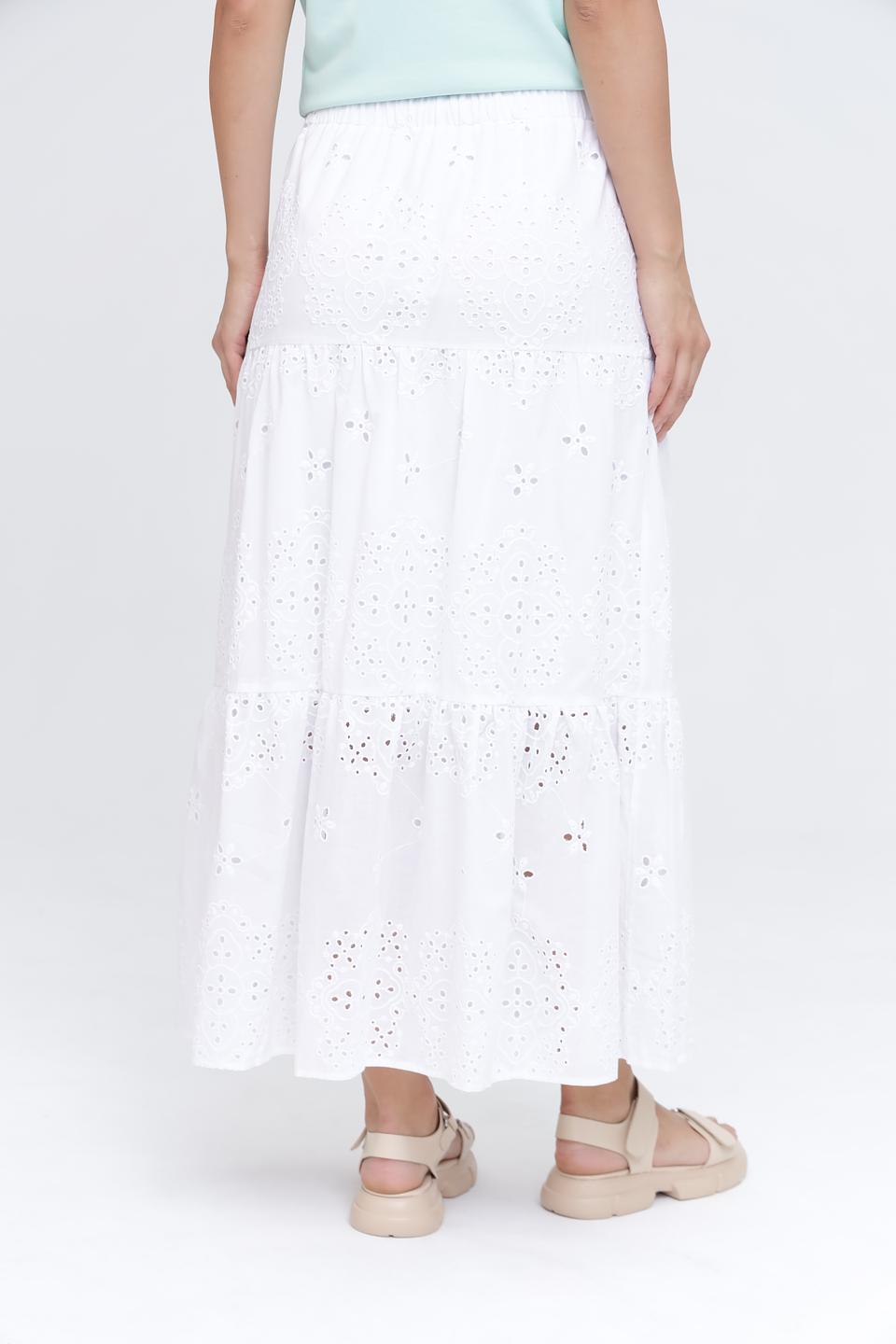 Юбка Monari хлопковая с вышивкой