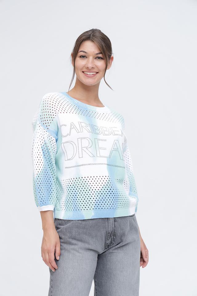 Пуловер Monari с принтом "Caribbean Dream"
