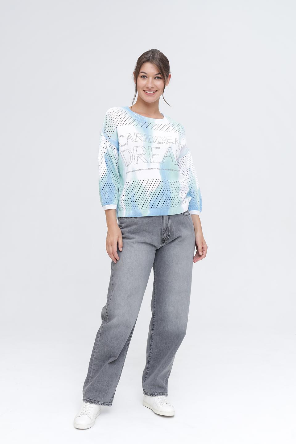 Пуловер Monari с принтом "Caribbean Dream"