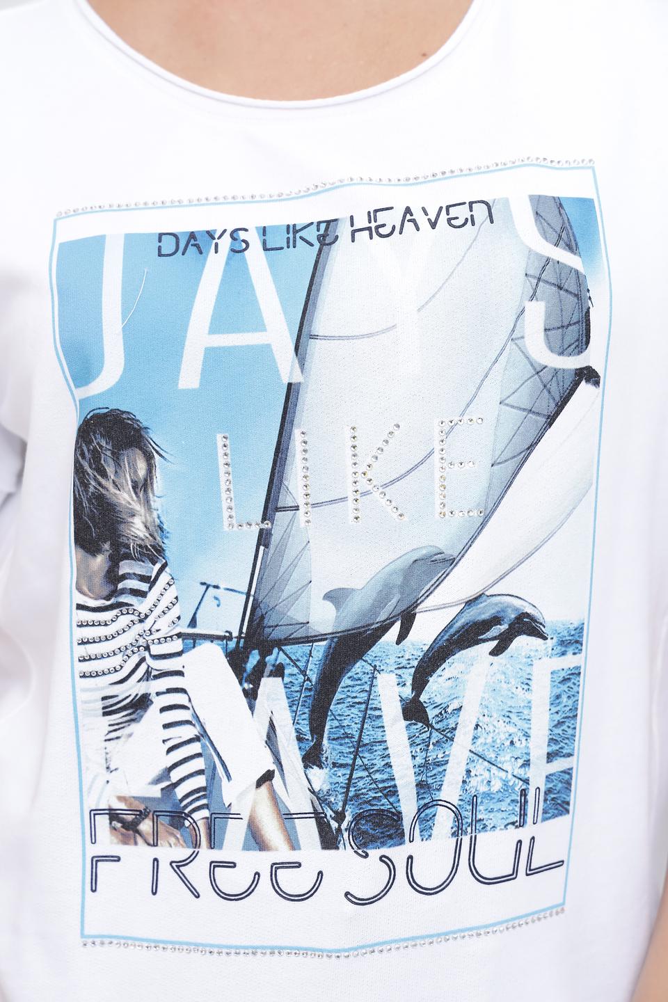 Футболка Monari с принтом