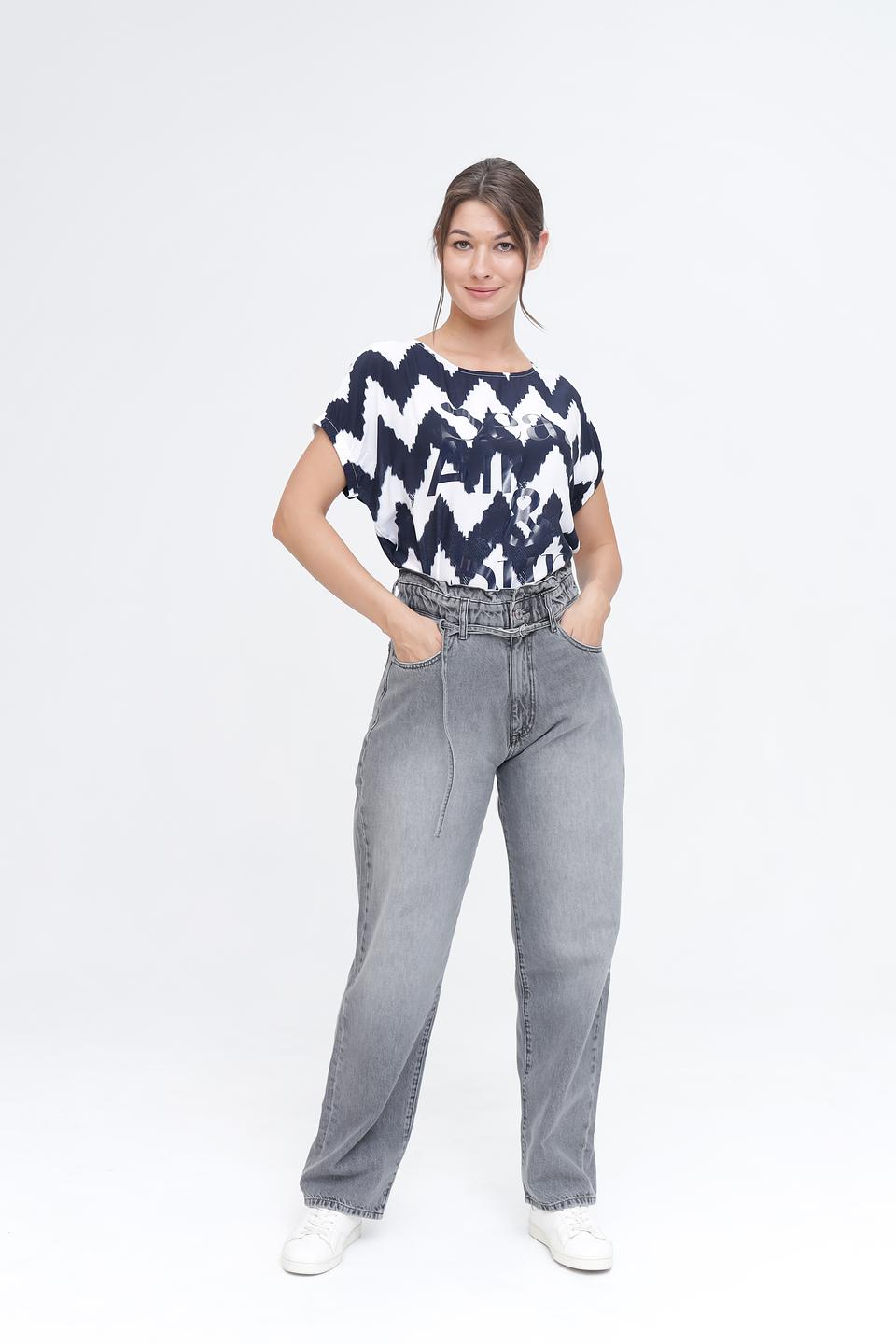 Футболка Monari с зигзагом