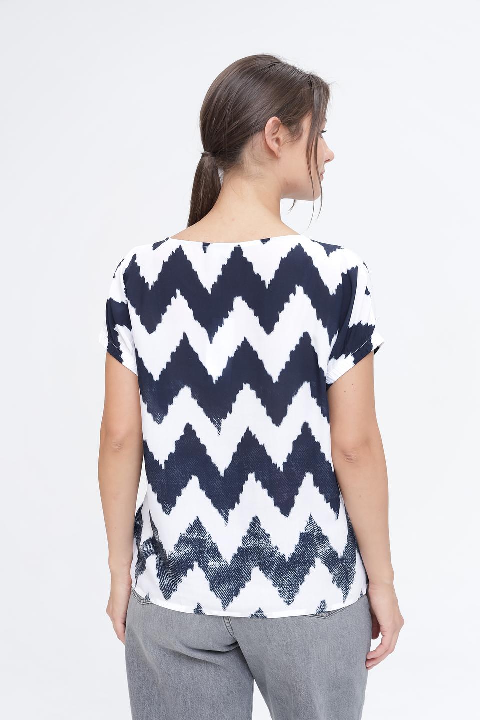 Футболка Monari с зигзагом