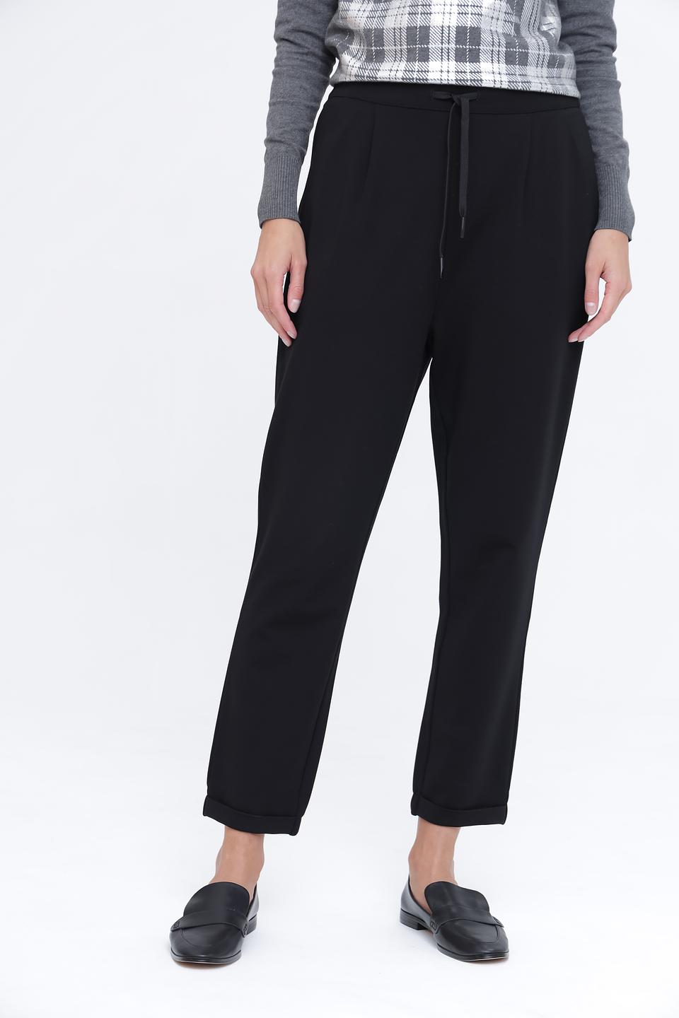 Брюки Pezzo чёрные с завязками