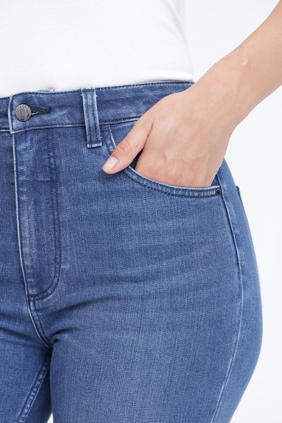 Джинсы Pezzo с высокой посадкой