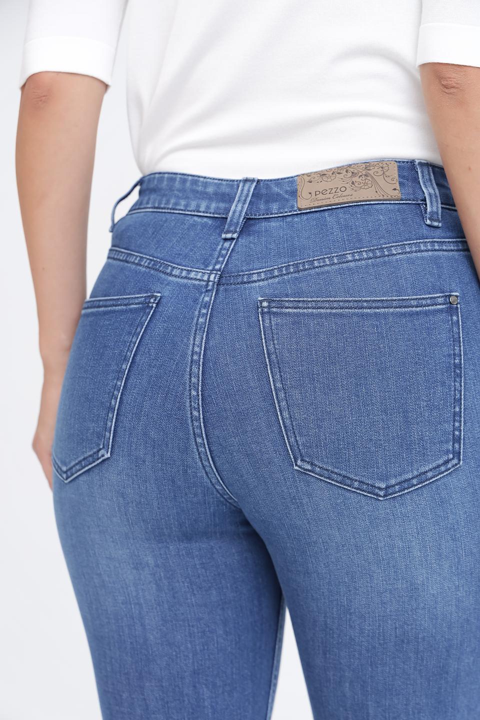 Джинсы Pezzo с высокой посадкой