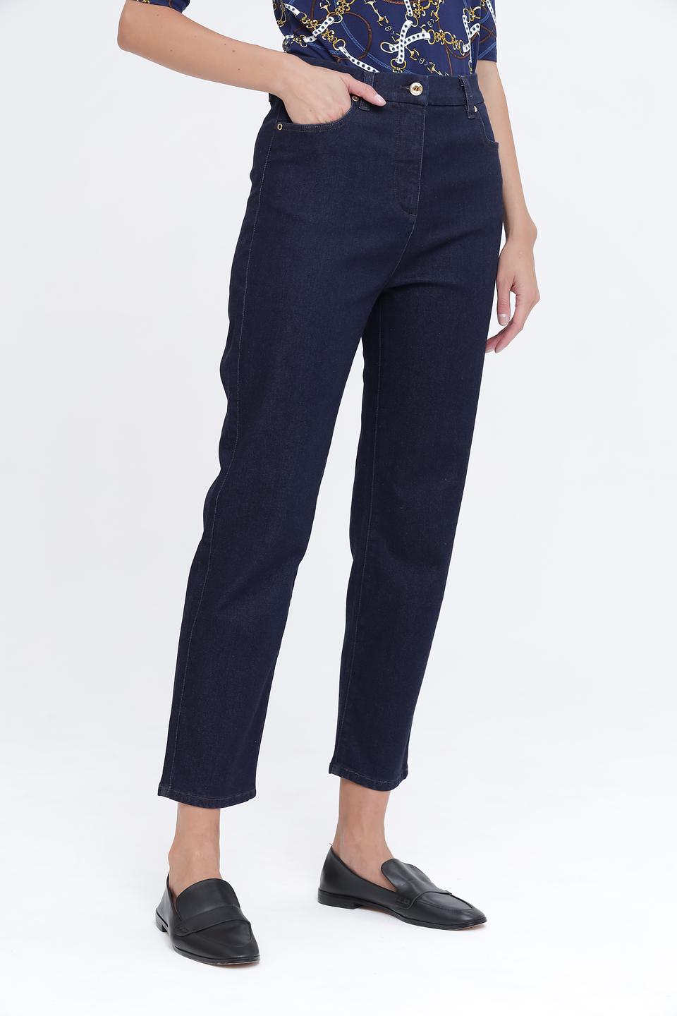 Джинсы Pezzo тёмно-синие прямые