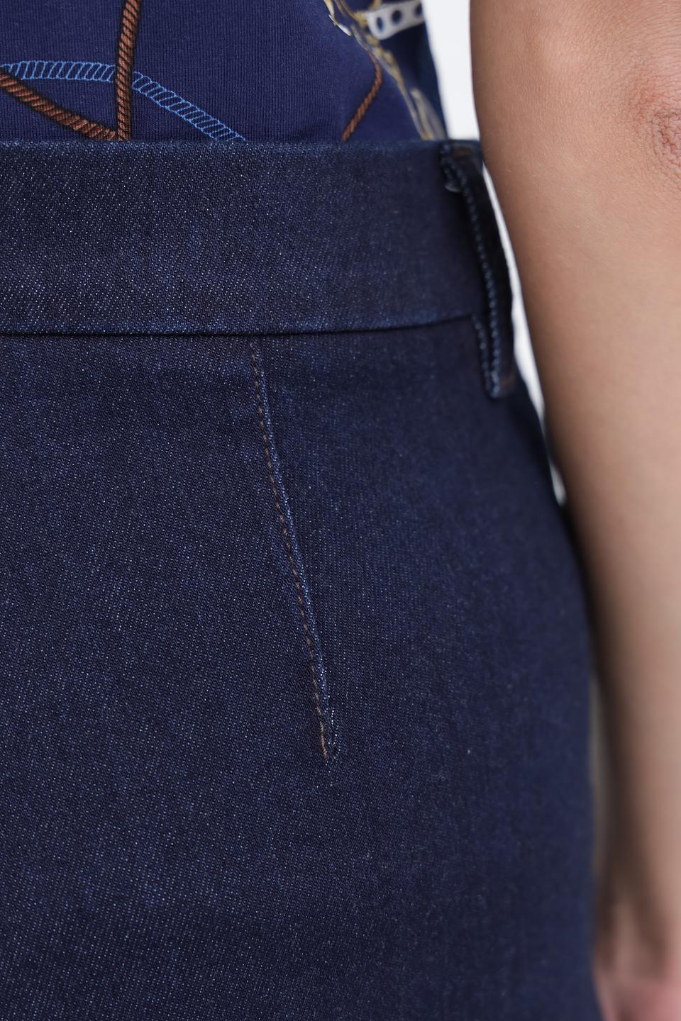 Джинсы Pezzo тёмно-синие прямые