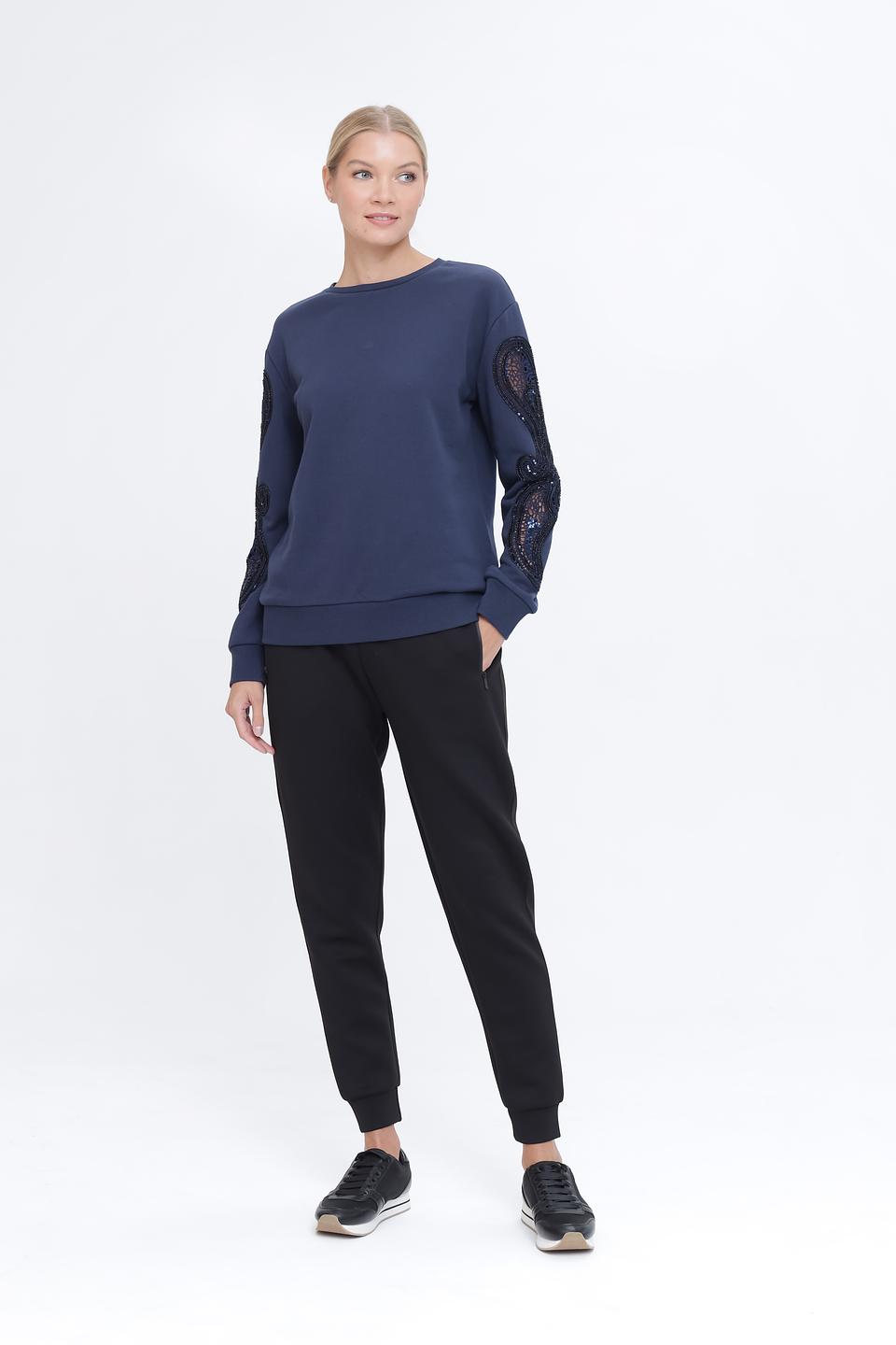 Пуловер Pezzo с вышивкой