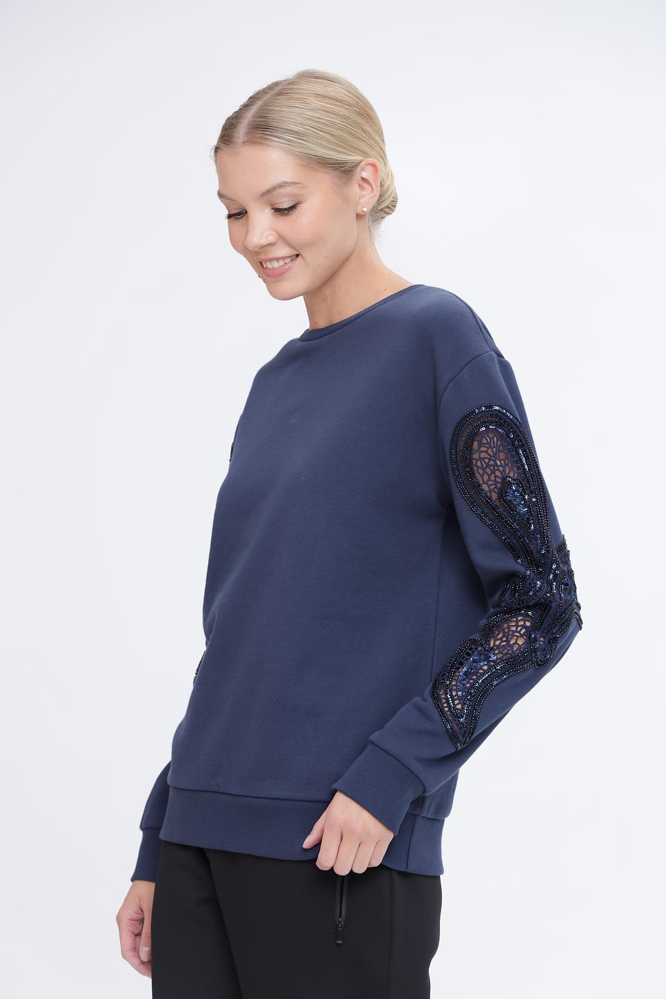 Пуловер Pezzo с вышивкой