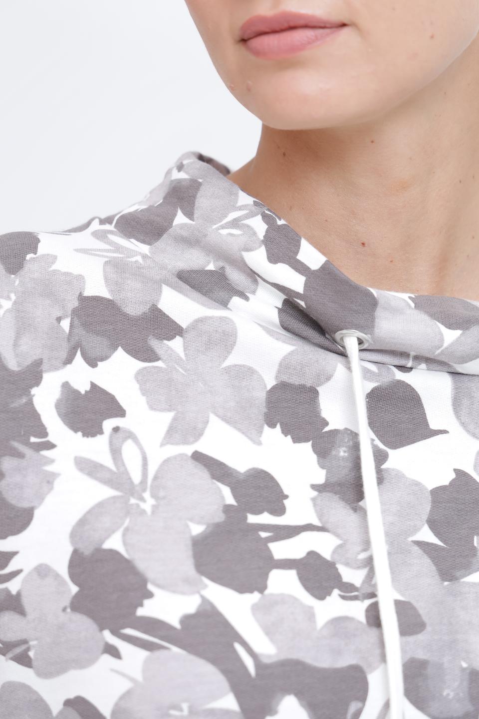 Пуловер Pezzo с цветочным принтом