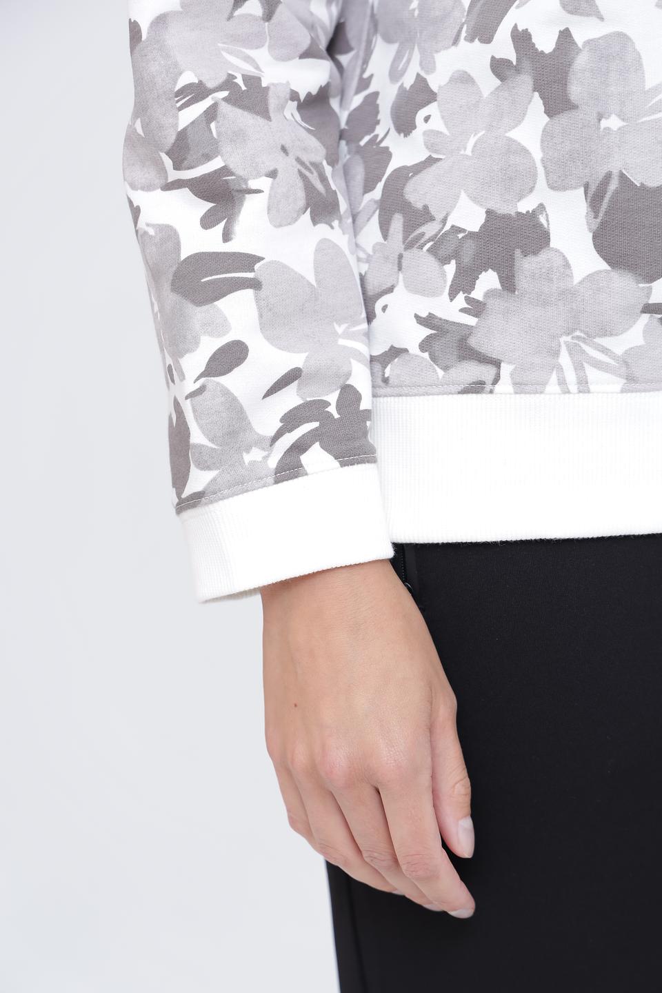 Пуловер Pezzo с цветочным принтом