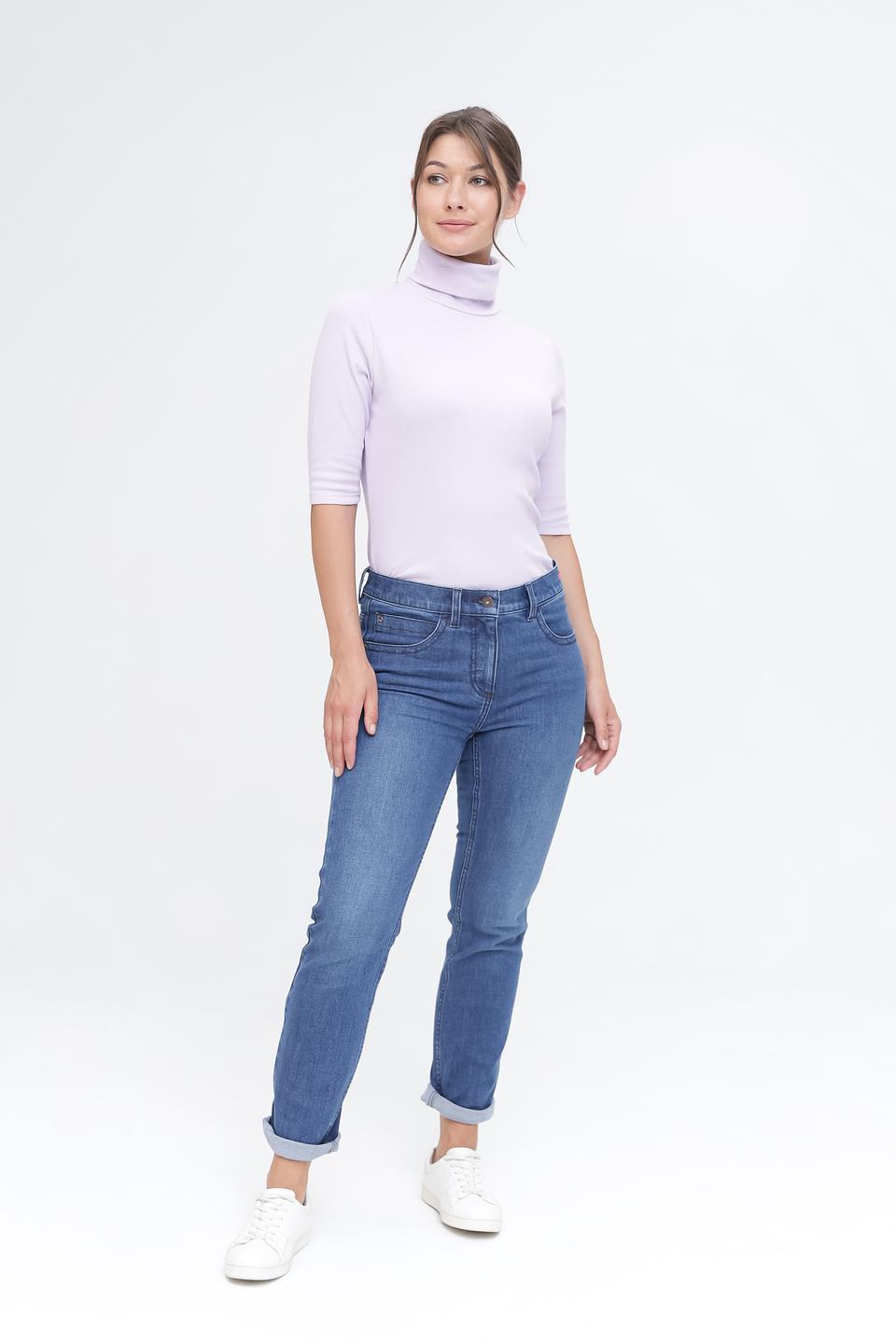 Водолазка Pezzo лавандовая с 3/4 рукавом