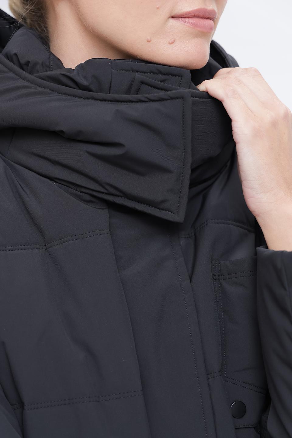 Куртка Pezzo чёрная стеганая