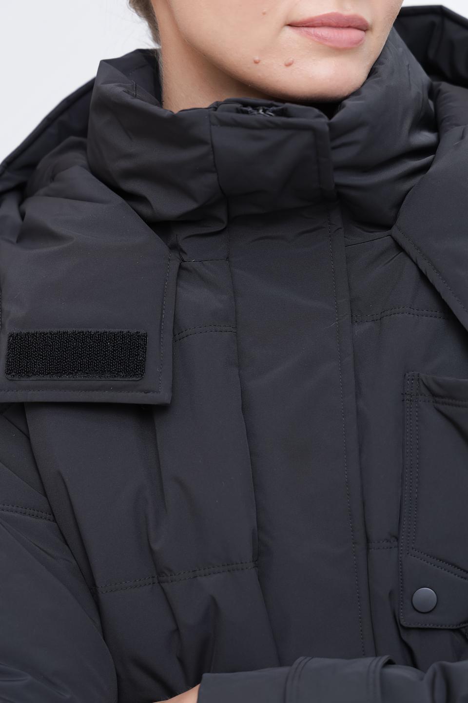 Куртка Pezzo чёрная стеганая