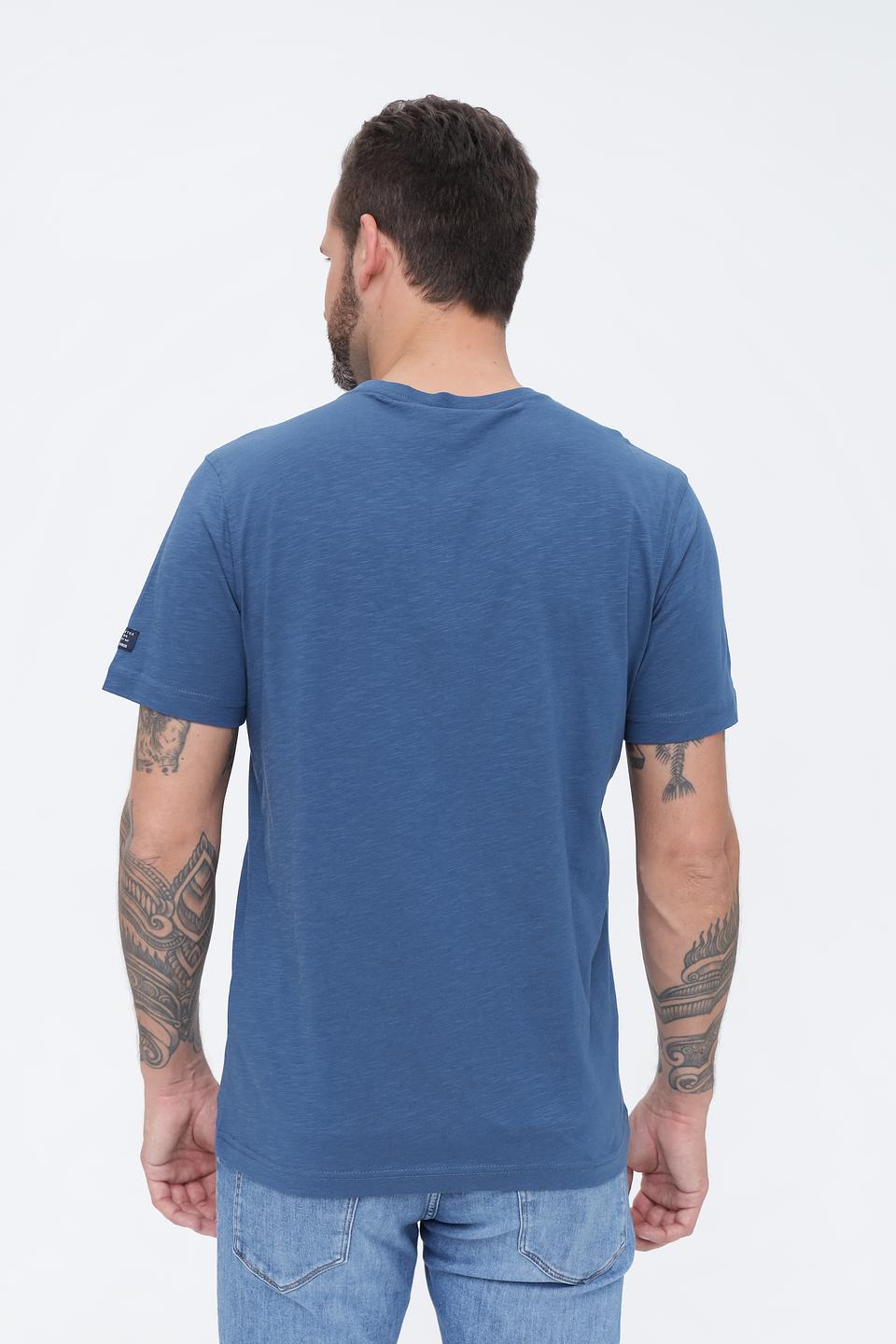 Футболка Lerros с принтом синяя