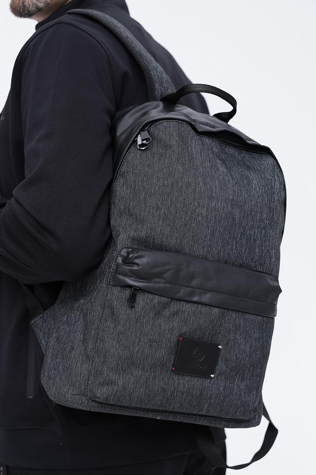 Рюкзак Lerros серый меланж