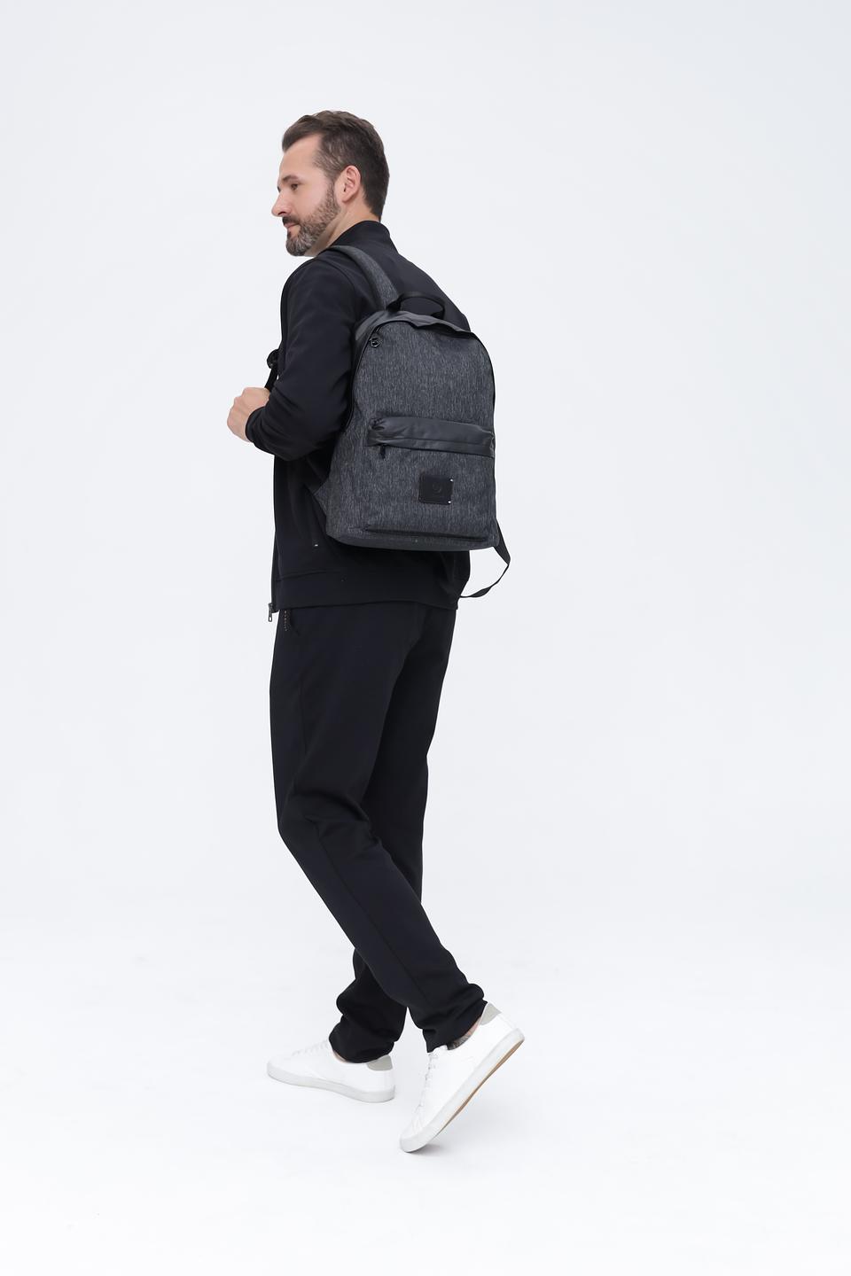 Рюкзак Lerros серый меланж