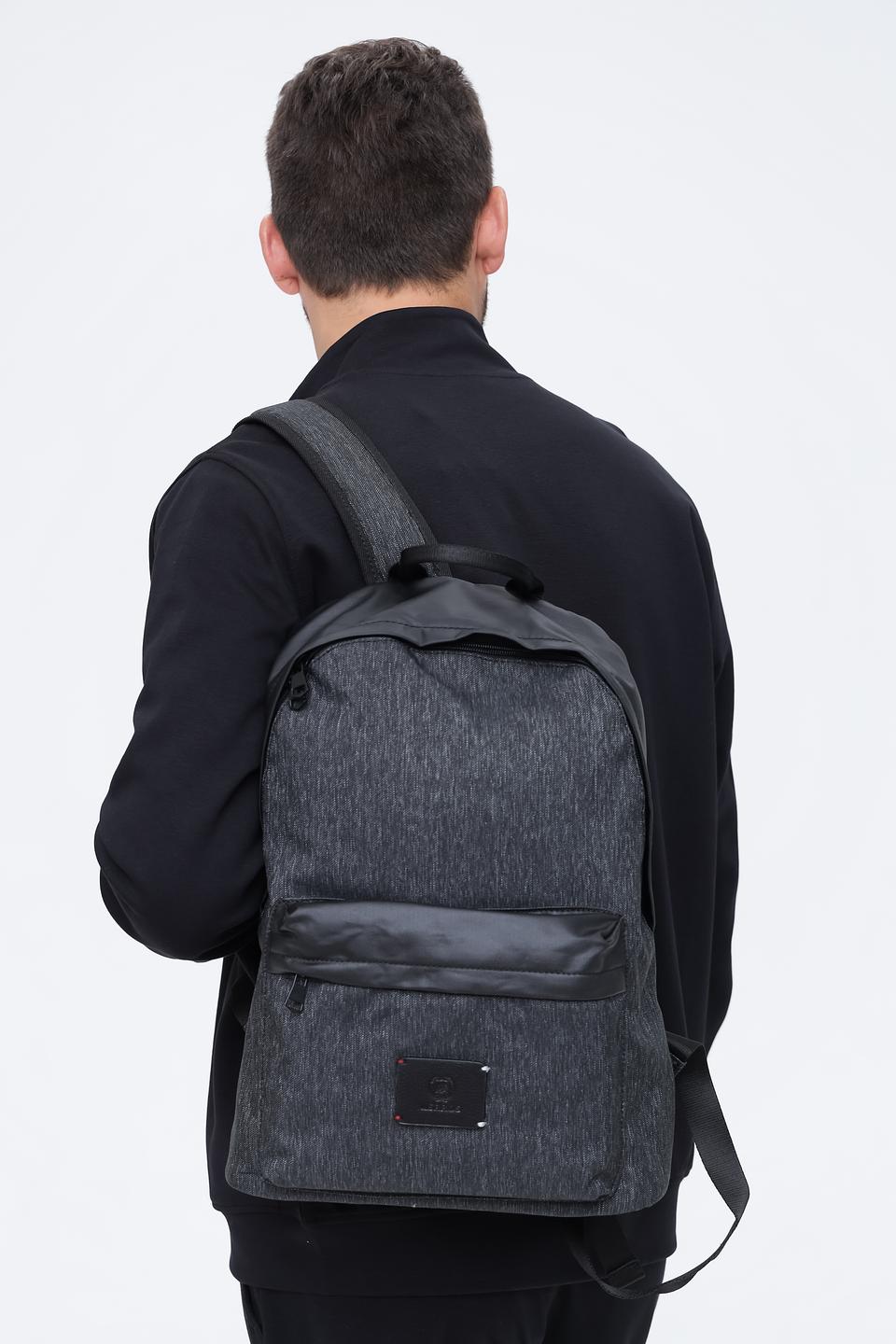 Рюкзак Lerros серый меланж