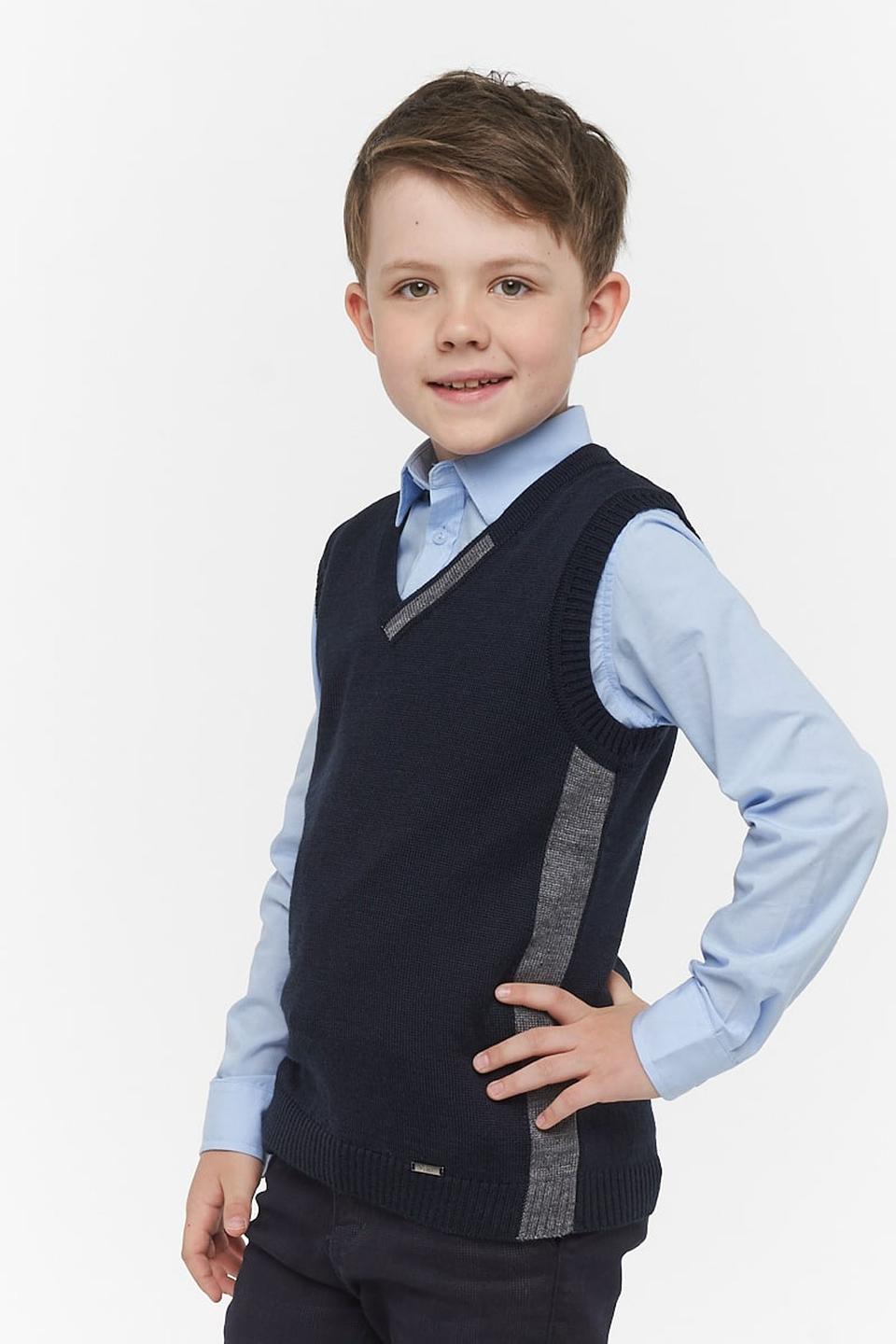 Жилет VAY для мальчика синий