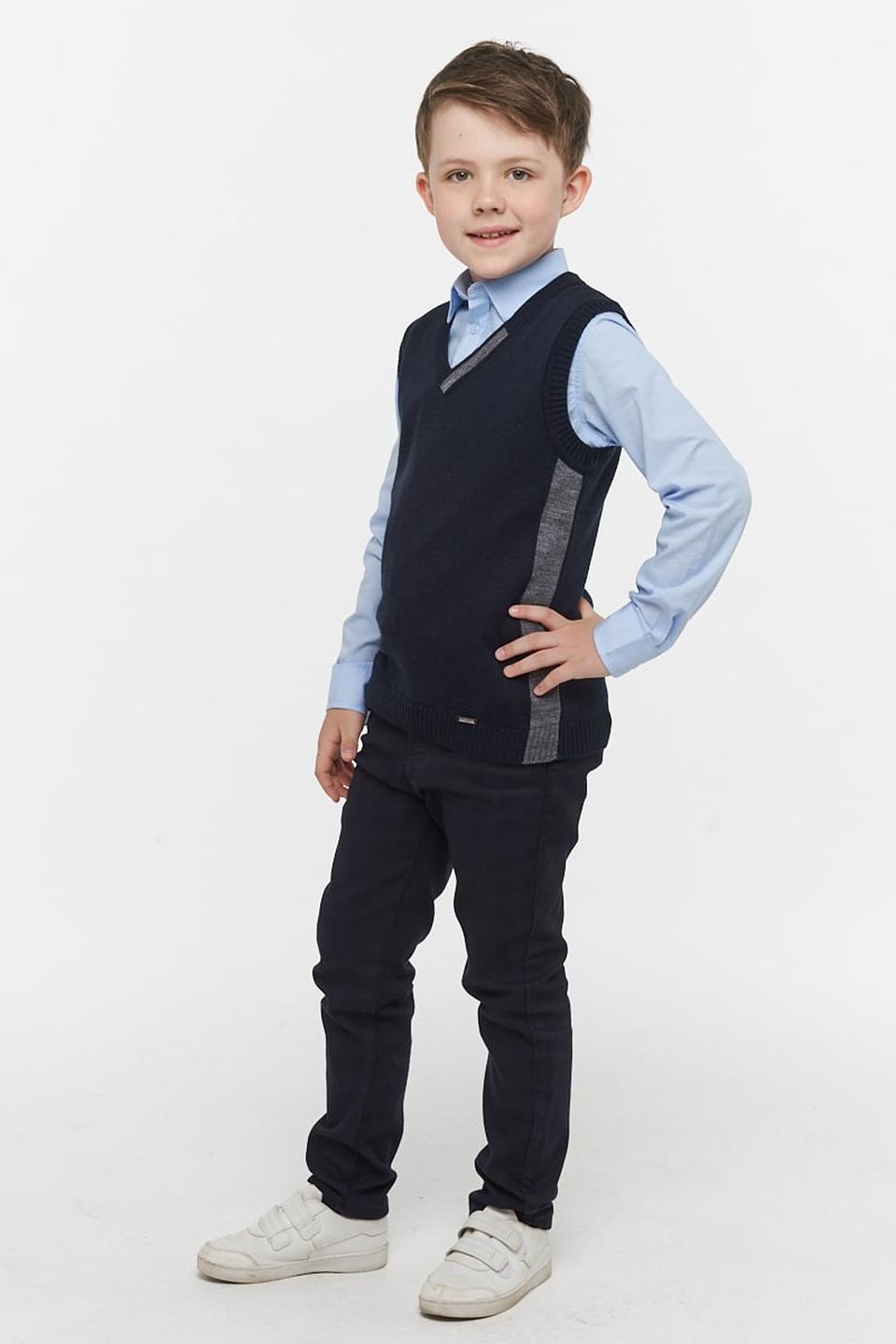 Жилет VAY для мальчика синий
