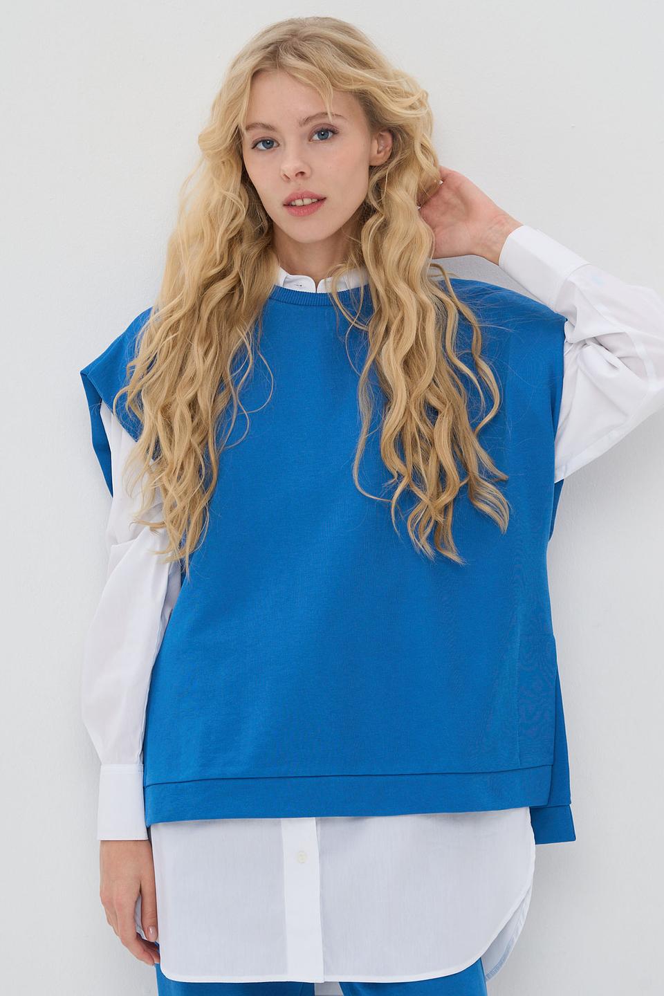 Жилет VAY базовый синий