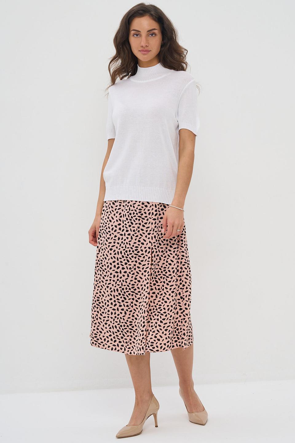 Джемпер VAY с коротким рукавом белый