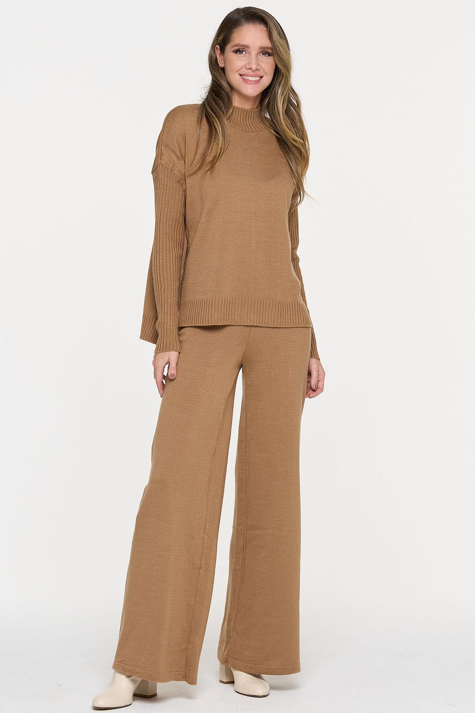 Костюм BE YOU вязаный бежевый