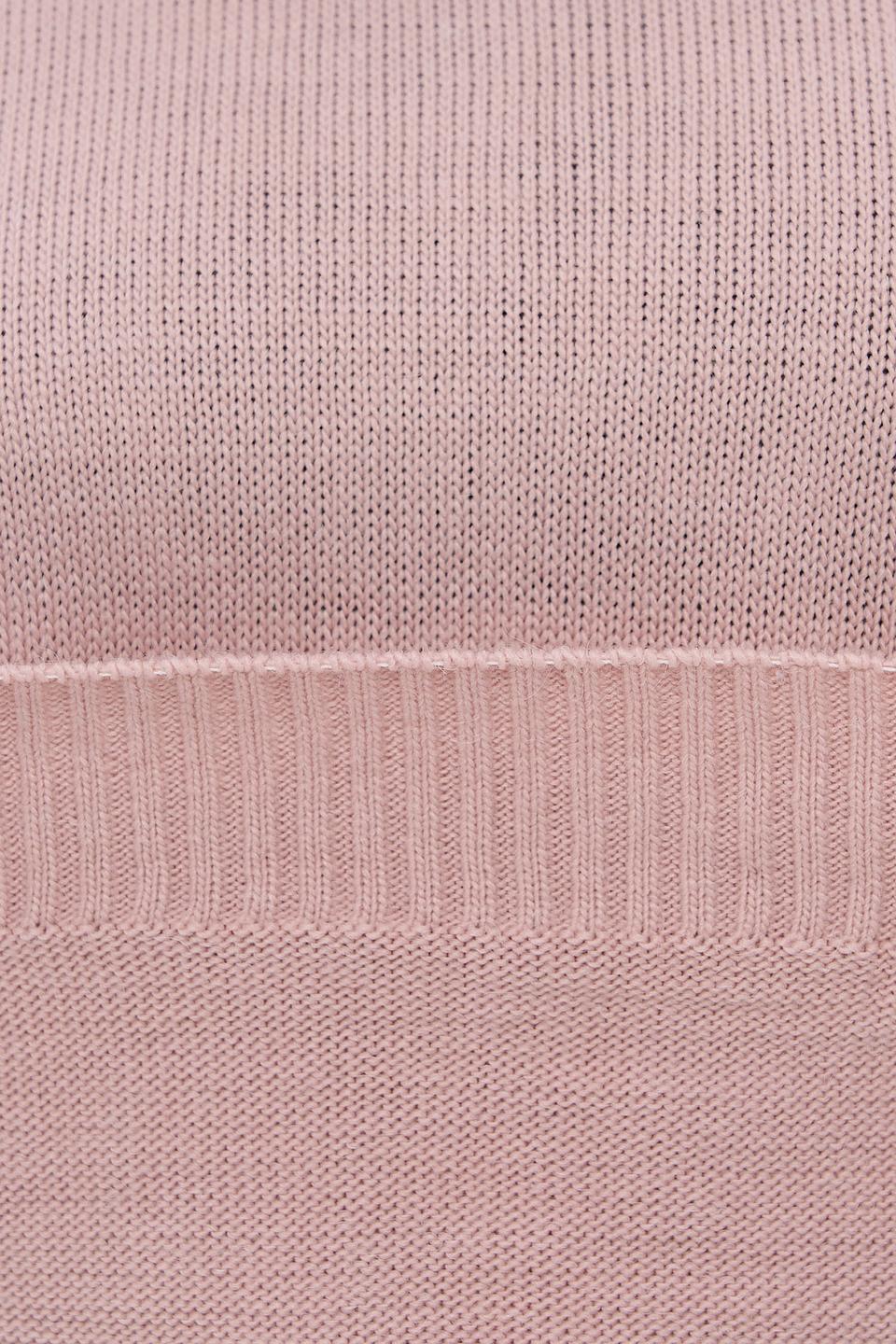 Джемпер NEWVAY пудровый с горлом