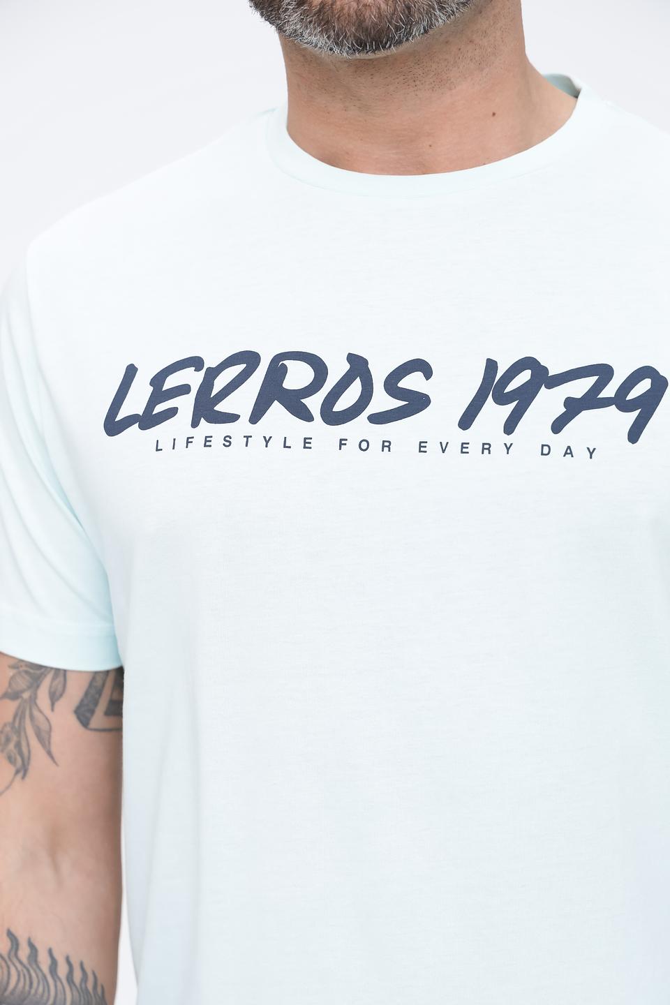 Футболка Lerros с логотипом мятная