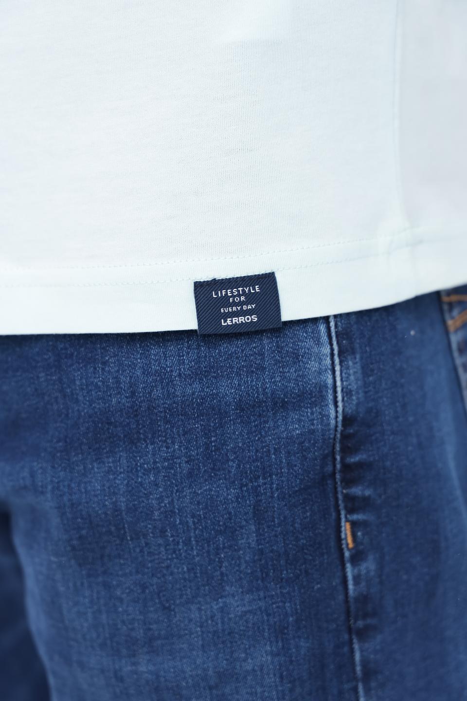 Футболка Lerros с логотипом мятная