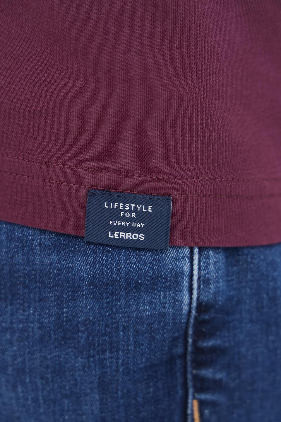 Футболка Lerros бордовая