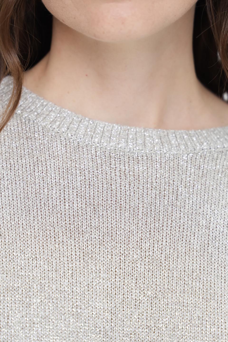 Пуловер Luisa Cerano серый