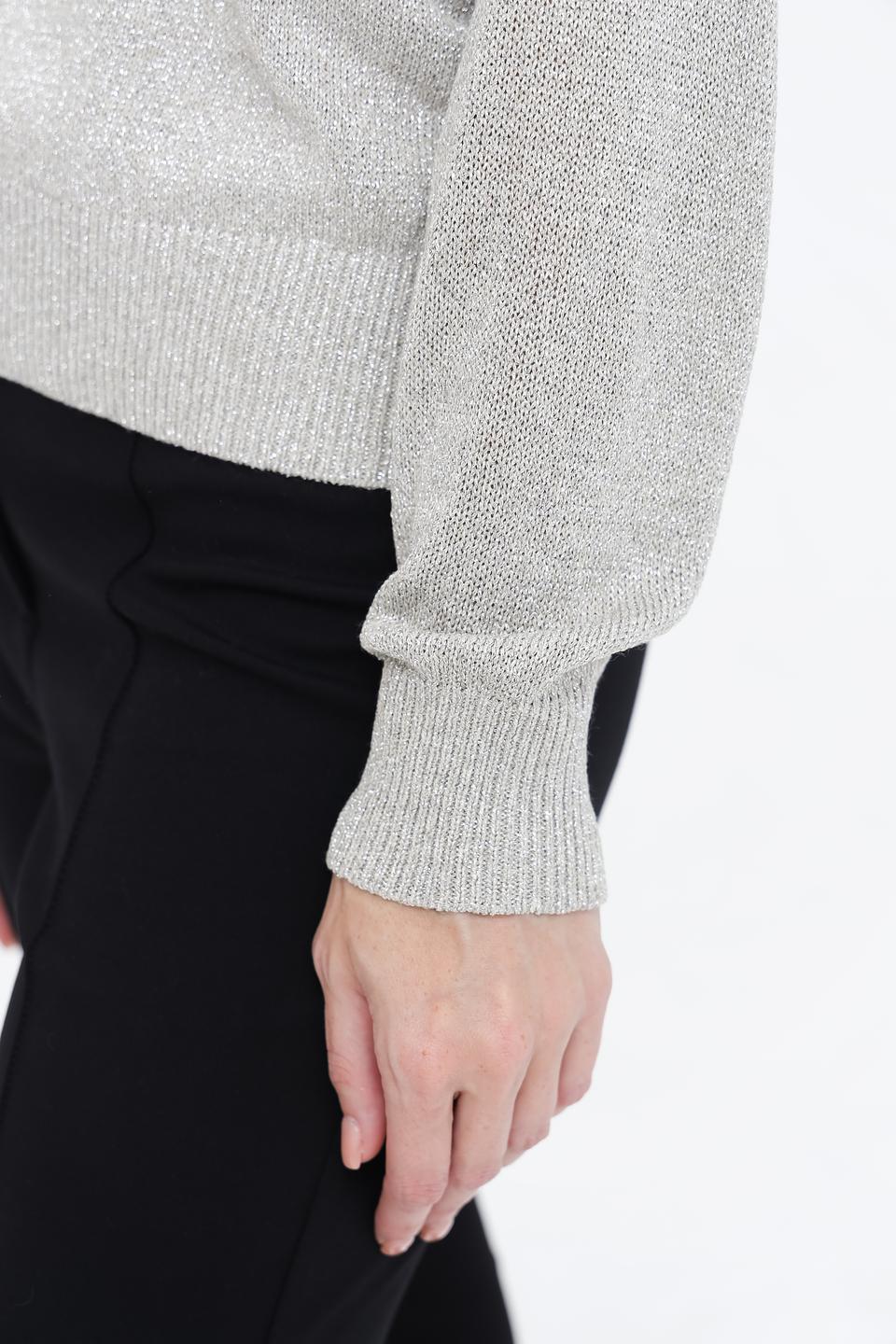 Пуловер Luisa Cerano серый